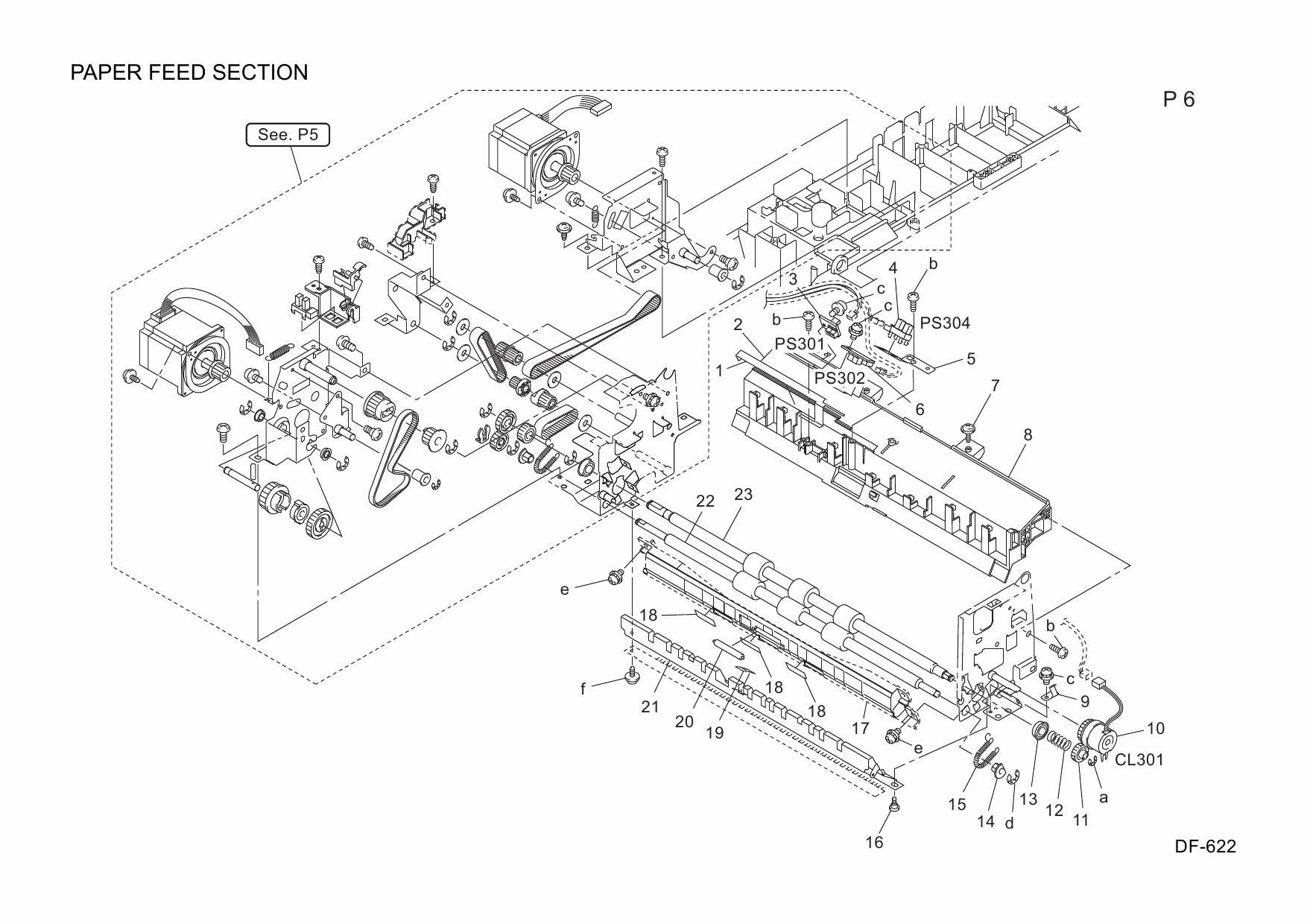 Konica-Minolta Options DF-622 A1TW Parts Manual-5